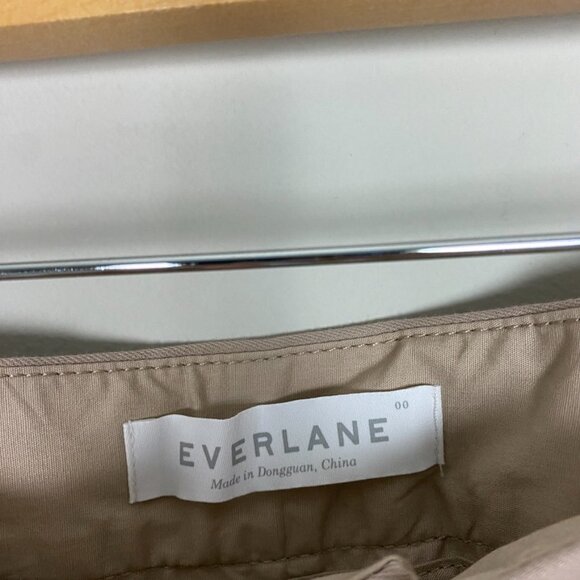 Everlane The Wide Leg Structure Pants Womens 00 Dusty Pink NWOT - Picture 2 of 6